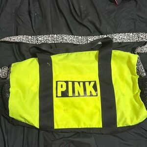 DONATING FINAL OFFER VS Pink duffle bag